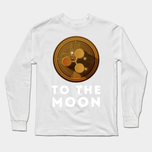 XRP to the Moon Long Sleeve T-Shirt